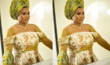 Debbie Shokoya Commemorates First Wedding Anniversary as the Wife of an Imam