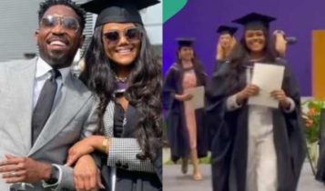 Timi Dakolo Celebrates as Wife Achieves MSc Degree Abroad: Resting is Now Possible
