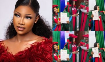 Tacha Akide Receives an Outpour of Congratulatory Messages on Becoming a Doctor