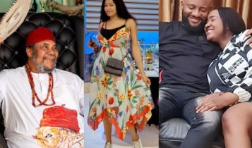 Pete Edochie Credits May Edochie’s Brilliance for the Success of Their Home