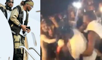 Dramatic Altercation Erupts Amongst Fans Over Psquare Paul Okoye’s Jacket During…