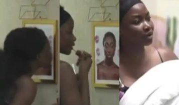 BBNaija All Stars: Ilebaye’s Outrage as CeeC Wipes Off Lipstick from…