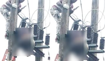 Man Gets Electrocuted While Allegedly Attempting to Steal Cable During PHCN Power…