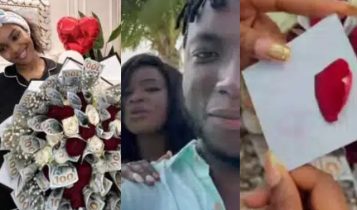 DJ Kaywise’s Romantic Gesture: Surprising ‘Girlfriend’ with a Bouquet of…