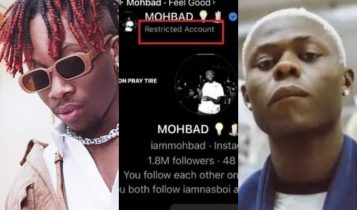 Oxlade Explains Why He Restricted Late Mohbad’s Account on IG: Only People I…