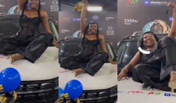Ilebaye, from #BBNaija All Stars, is the proud owner of a new car