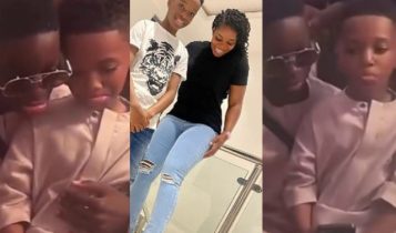 Netizens adore the enchanting connection between Wizkid’s first son,…
