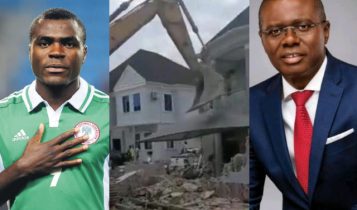Footballer Emenike criticizes Lagos State government for alleged wickedness in Igbo…