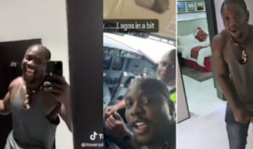 Davido Flies Verydarkman to Lagos in a Private Jet and Arranges a Luxurious 5-Star…