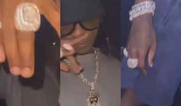 Wizkid Showcases Multi-Million Naira Jewelry Collection While Jamming to Late…